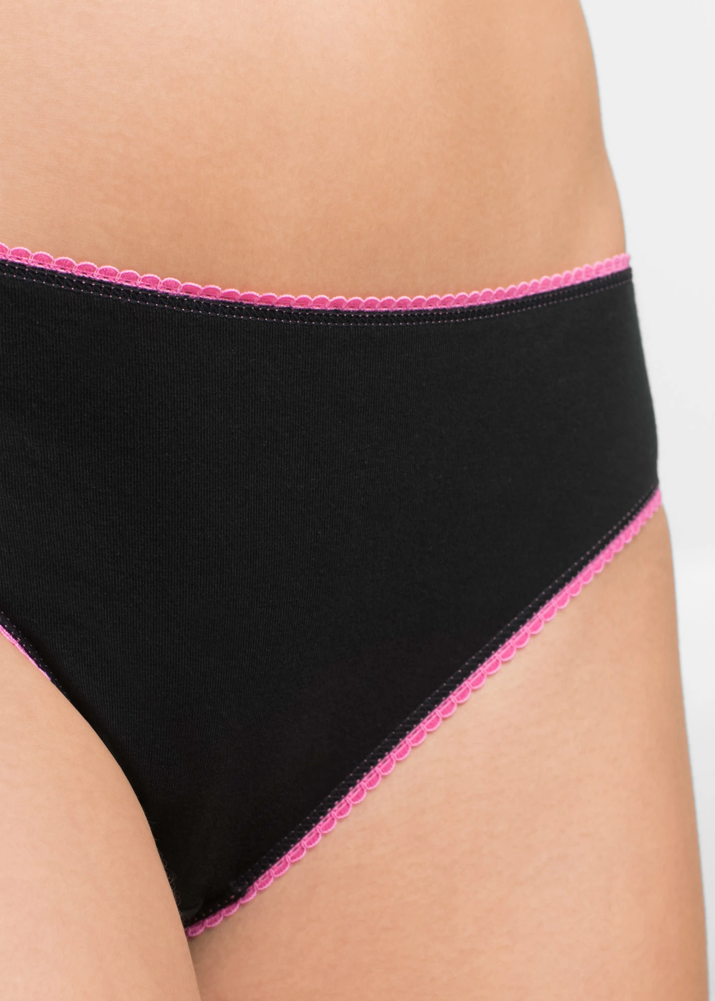 Chilot (set/5 buc.) • negru+color • magazin bonprix