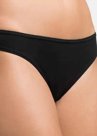 Chilot (set/10 buc.) • negru • magazin bonprix