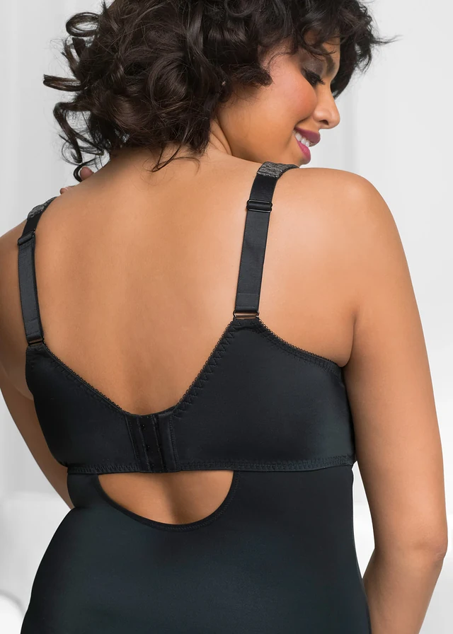 Body minimizer z haftem, kolor: czarny