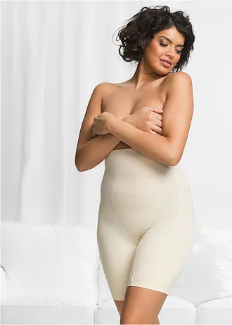 Stahovací kalhotky, střední tvarující efekt, barva: pískově béžová