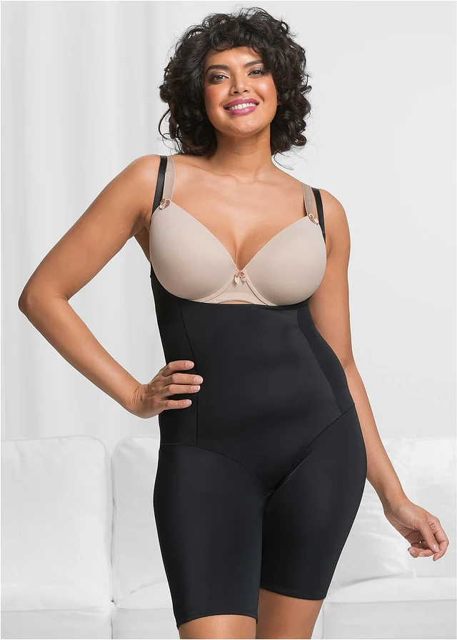 Corrigerende shapesuit, medium corrigerend, Kleur: zwart