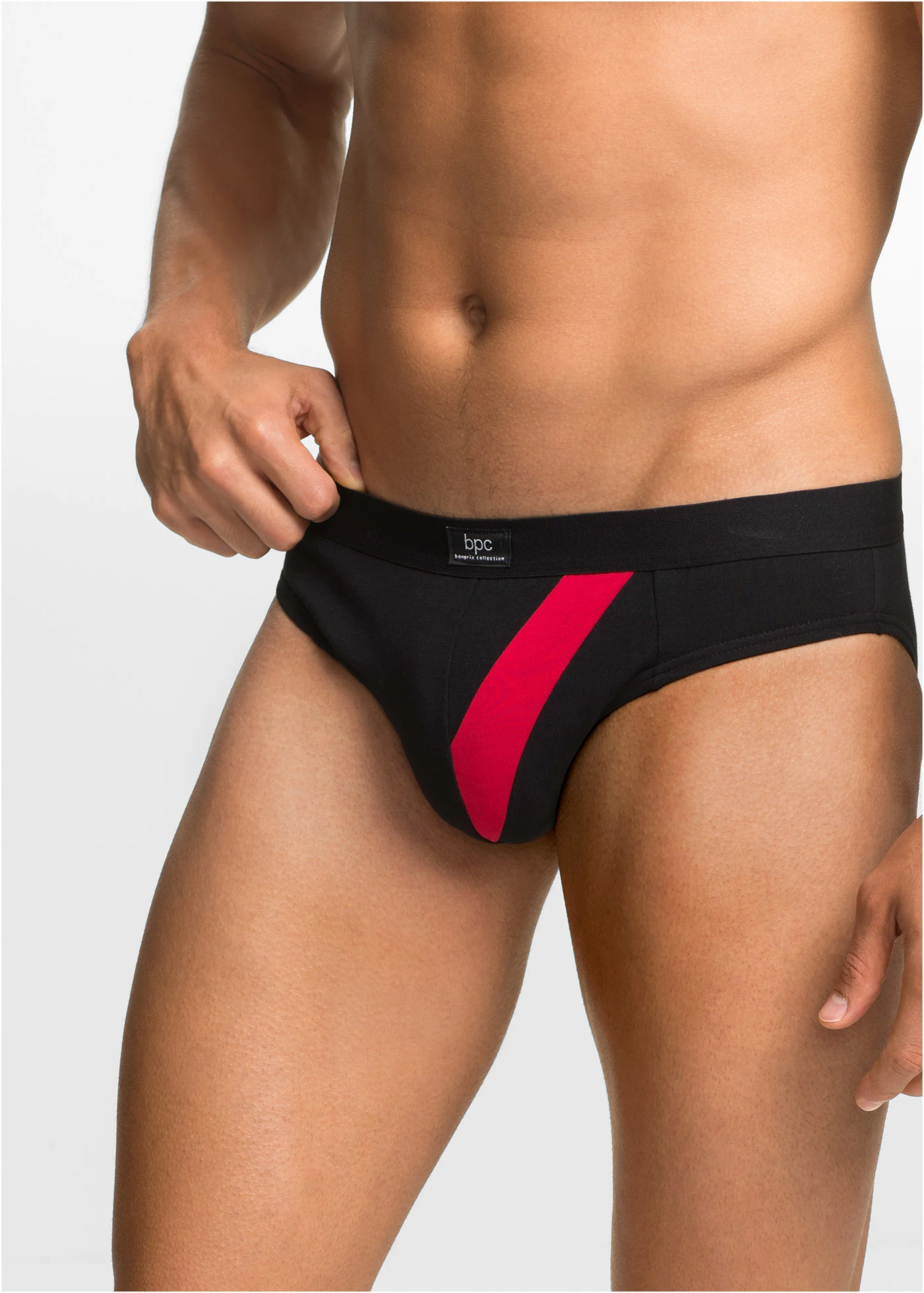 Slipy s bavlnou (5 ks v balení) • černá • bonprix obchod