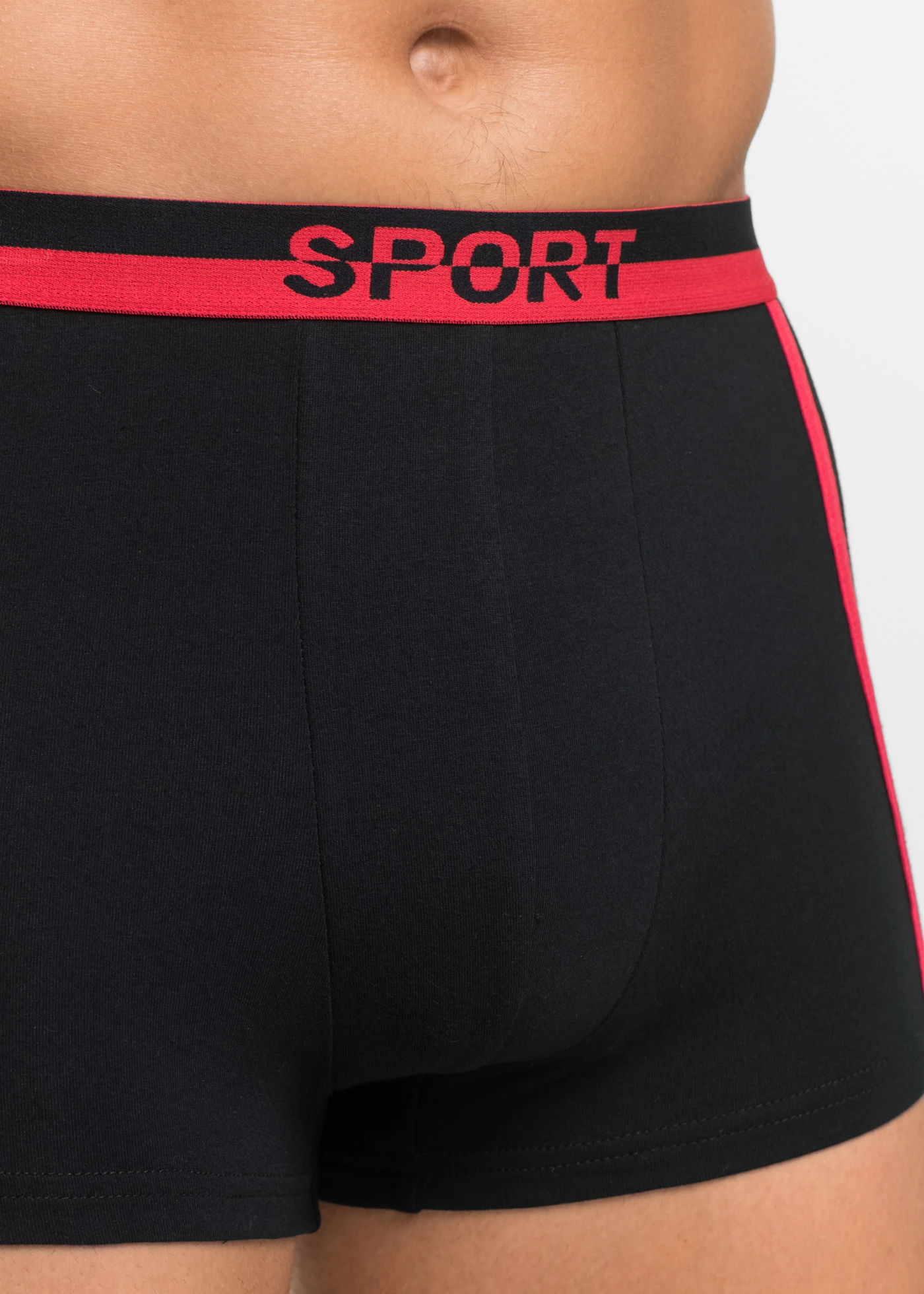 Přiléhavé boxerky s bavlnou  (3 ks v balení) • černá • bonprix obchod