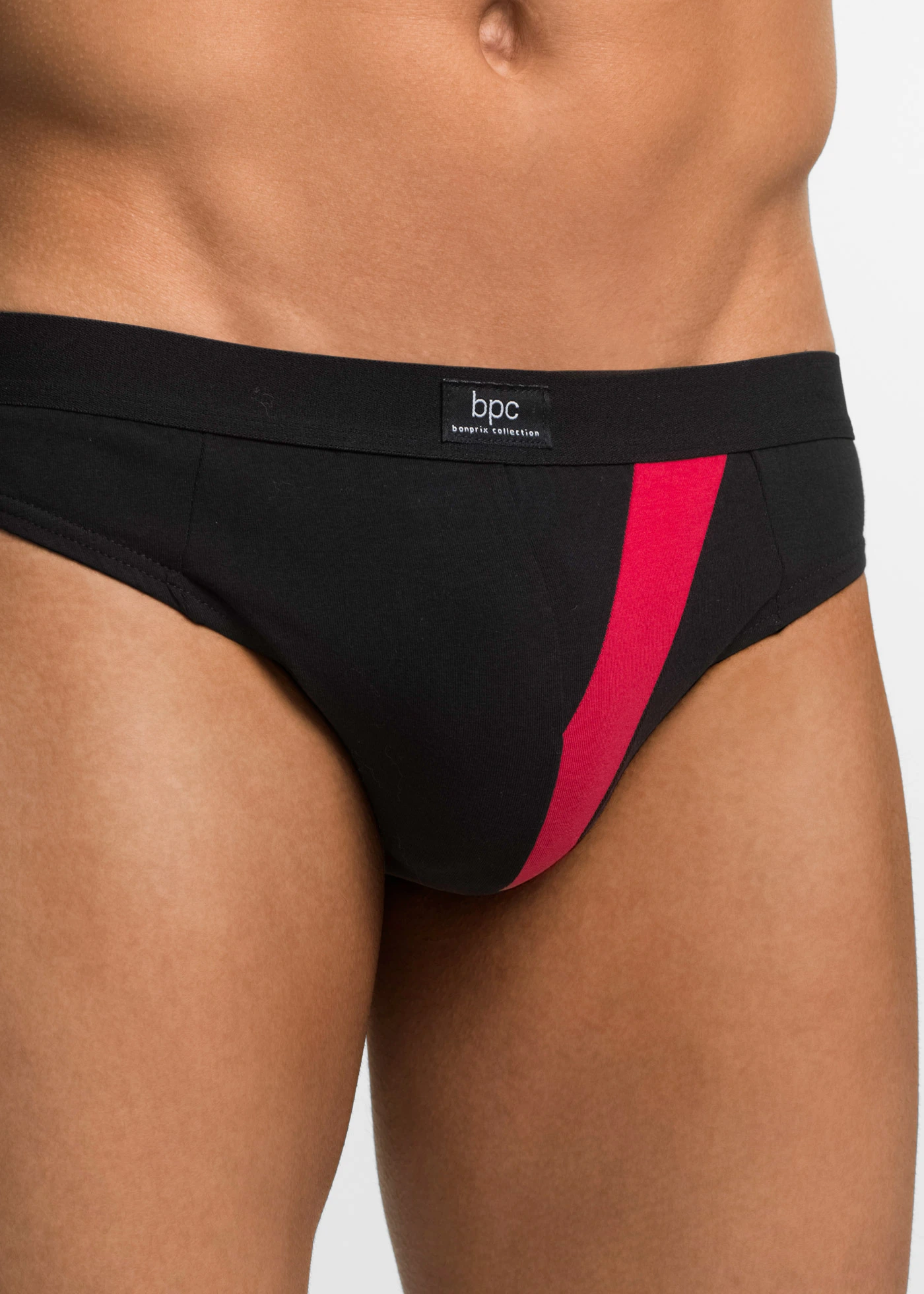 Slipy s bavlnou (5 ks v balení) • černá • bonprix obchod