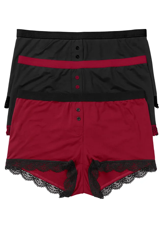 Mikrovláknové dámske boxerky (3 ks)