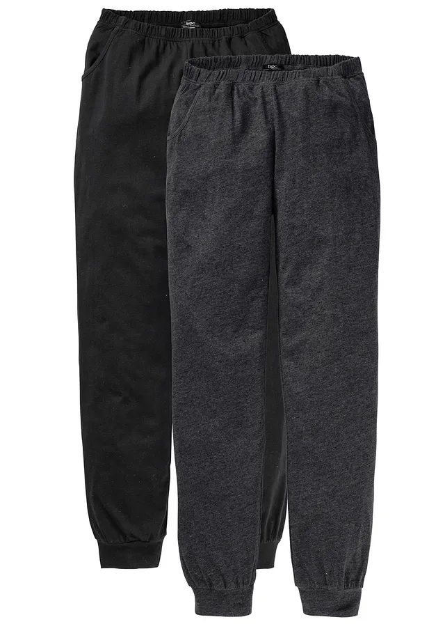 Pantaloni lungi de pijama (set/2 buc.)