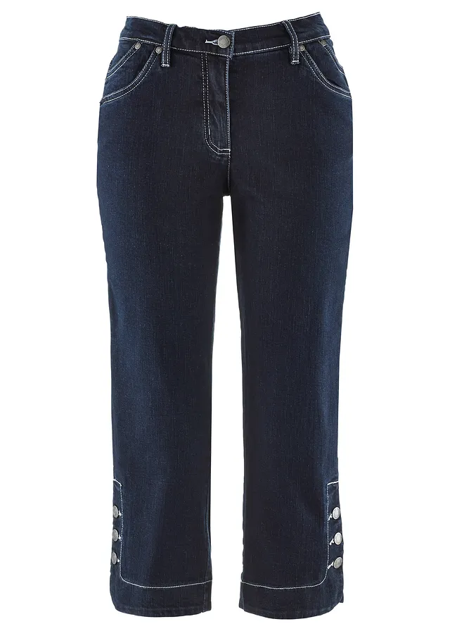 3/4 strečové džínsy