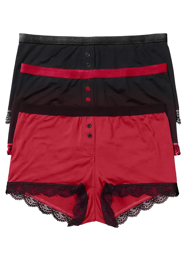 Mikrovláknové dámske boxerky (3 ks)