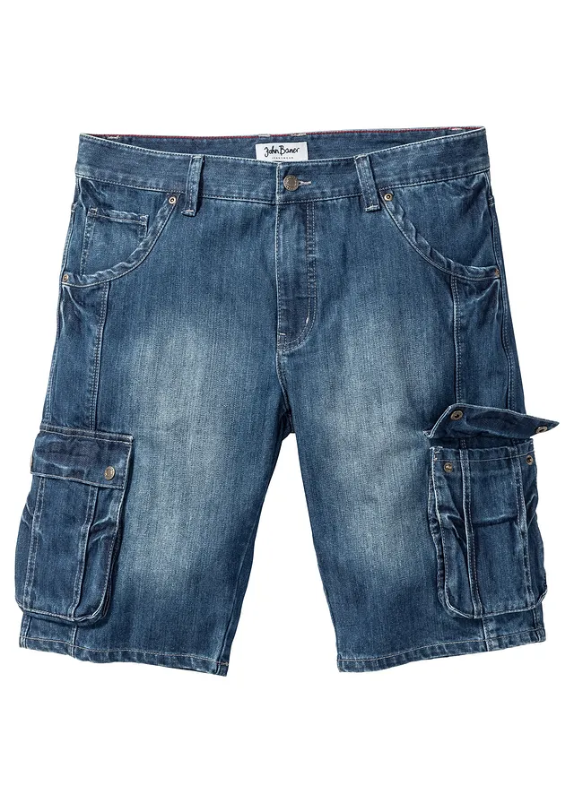 Kapsáčové džínsové bermudy, Regular Fit