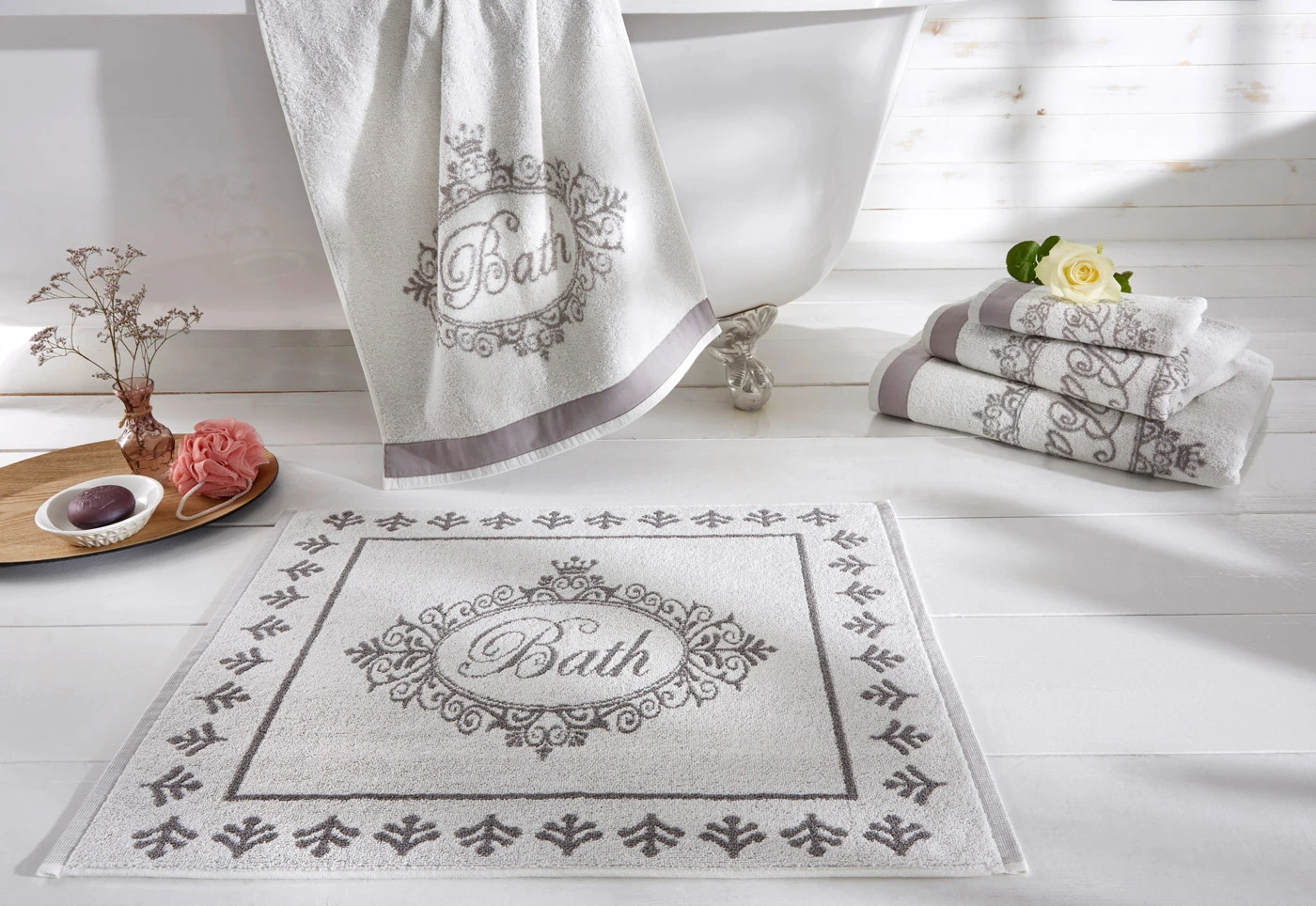 Handdoek • crème • bonprix online shop