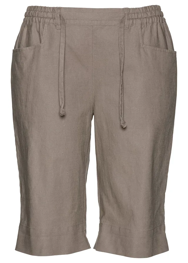 Plátené bermudy