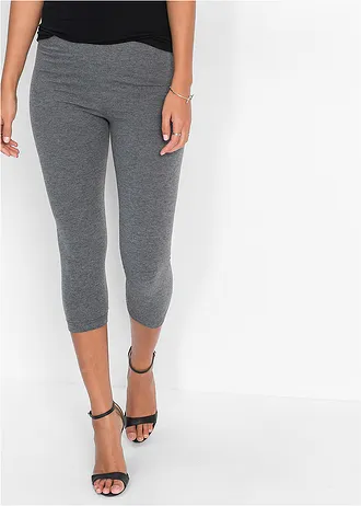 Capri legging (set van 2), Kleur: grijs-zwart