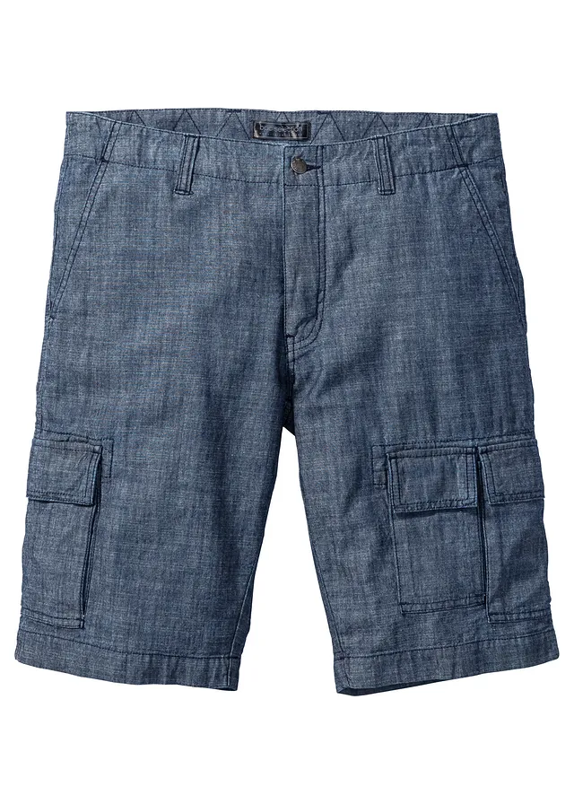 Bermude cargo Loose Fit din bumbac 100%