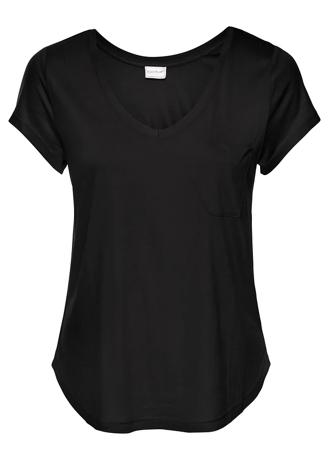 T-shirt van zachte viscose