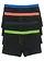 Dames boxer (set van 4), Kleur: zwart+multicolor