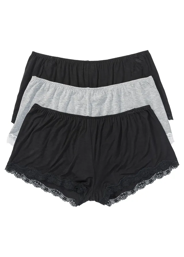 Boxeri lejeri din vîscoză (3buc.)