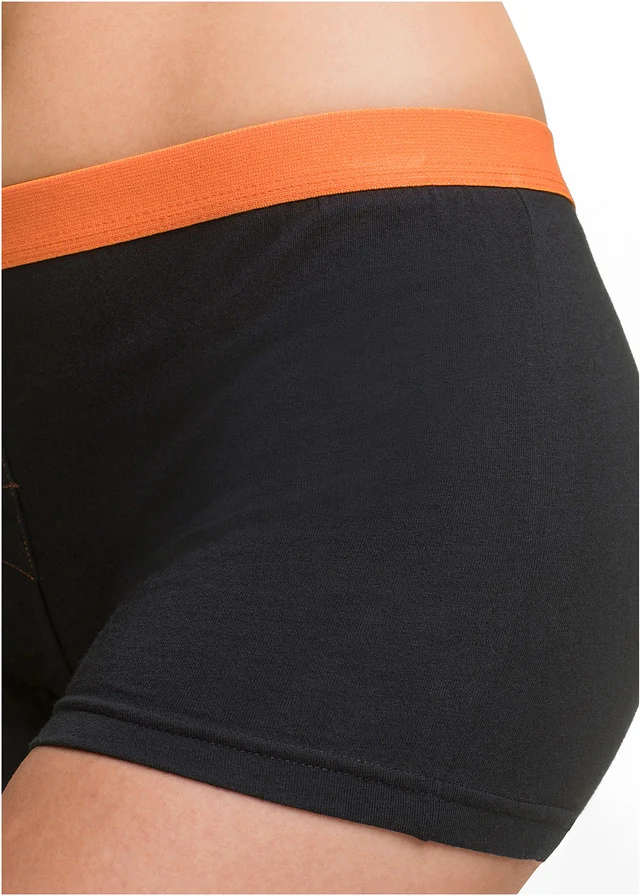 Dames boxer (set van 4) • zwart+multicolor • product-page.page-title-suffix