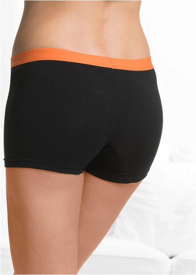 Lot de 4 boxers femme • noir + uni • product-page.page-title-suffix