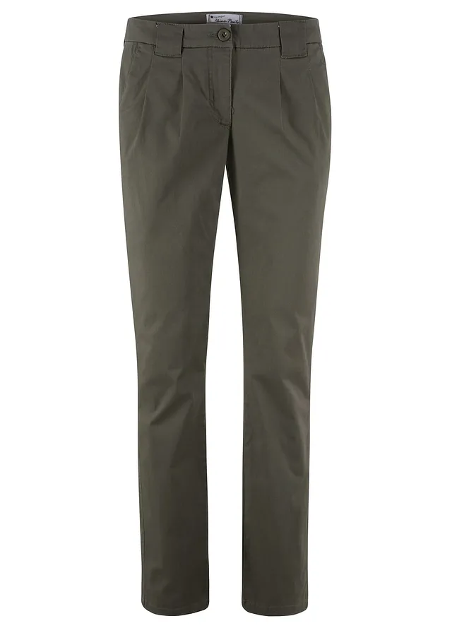 Strečové chino nohavice