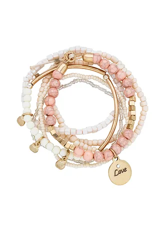 Set de brățări cu pandative (6 buc.)