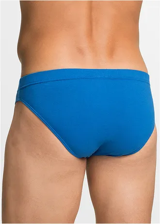 Lot de 10 slips coton, Couleur: multicolore-gris clair chiné