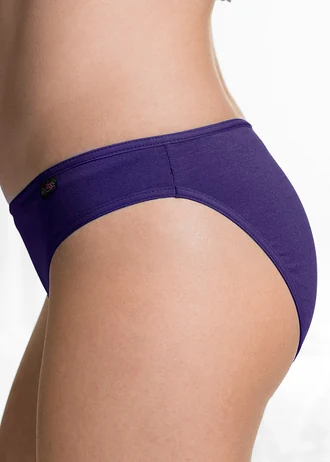 Lot de 6 slips, Couleur: violet + parme