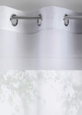 Lot de 2 voilages en tissu léger, aussi en XXL • gris • Boutique bonprix