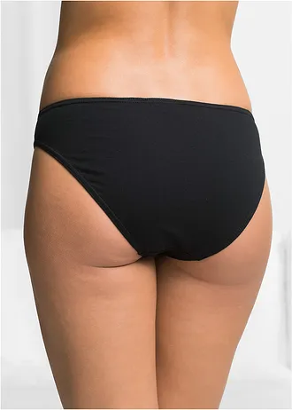 Chilot (set/10 buc.) • negru • magazin bonprix