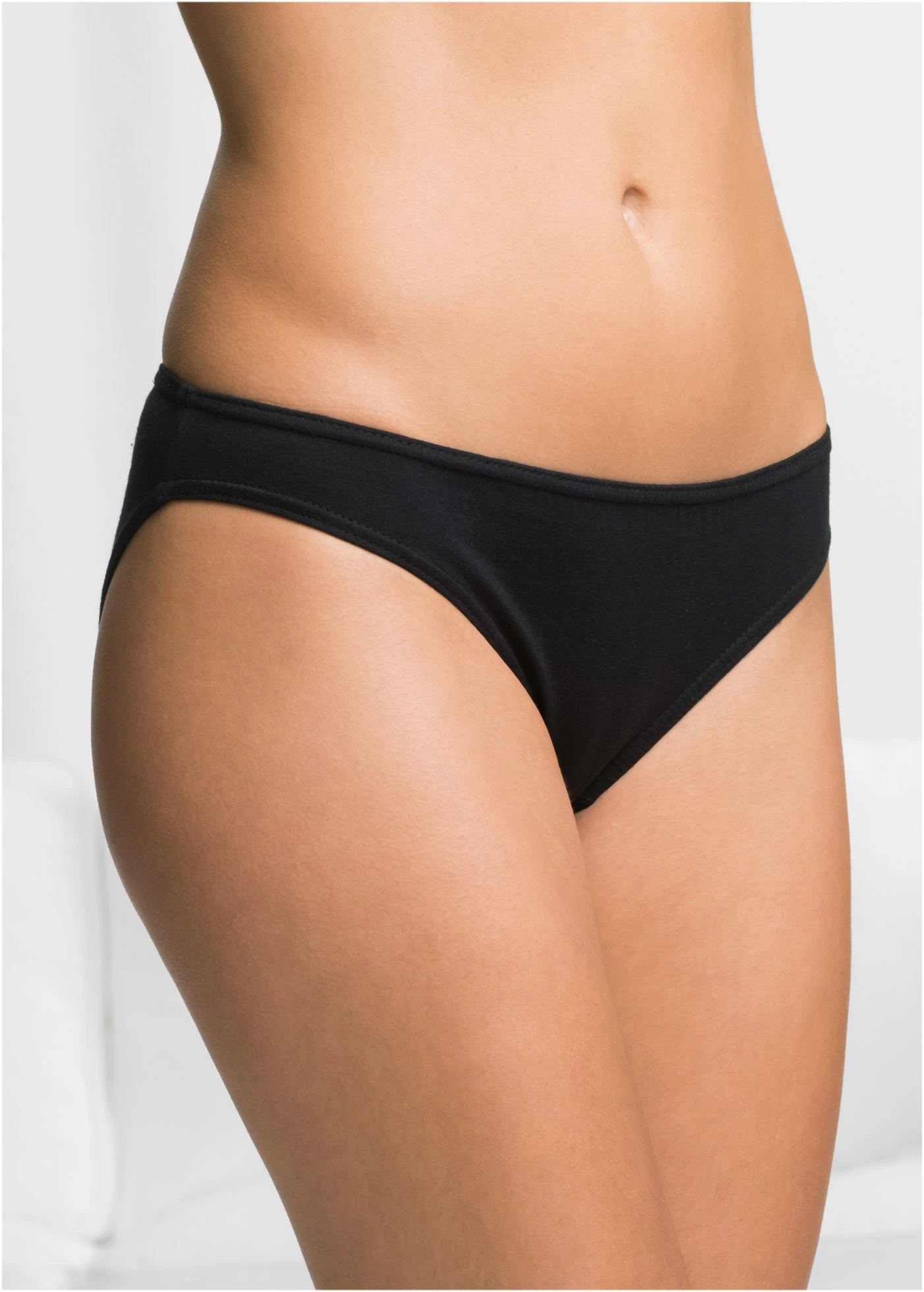 Chilot (set/10 buc.) • negru • magazin bonprix