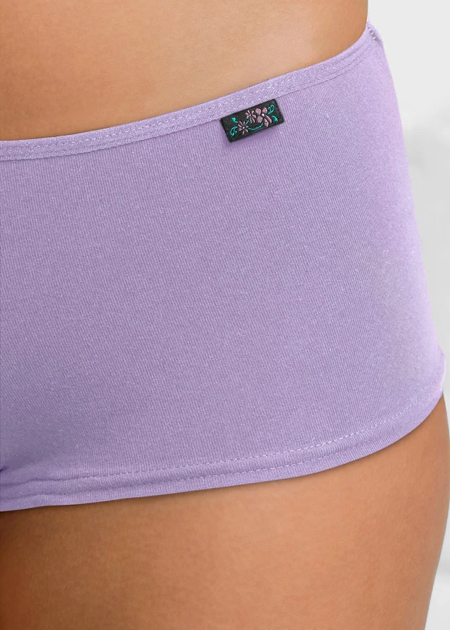 Lot de 5 shorties • violet foncé + violet + mauve • product-page.page-title-suffix