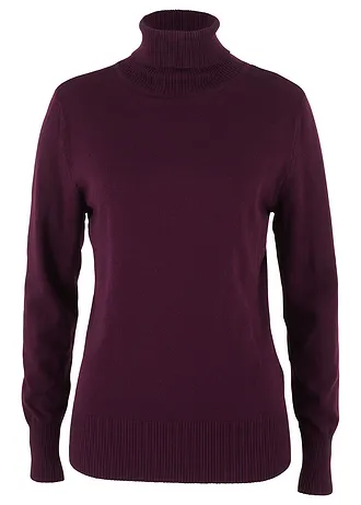 Rolákový svetr z jemné pleteniny