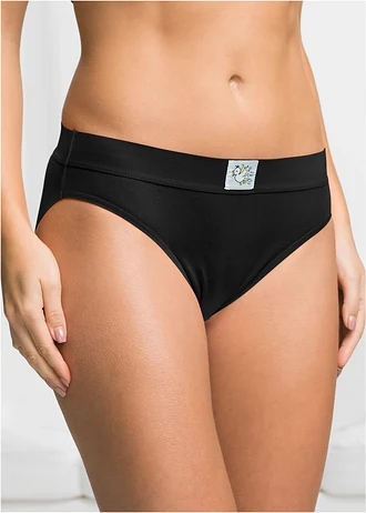 Slip met zacht katoen (set van 10) • zwart • bonprix online shop
