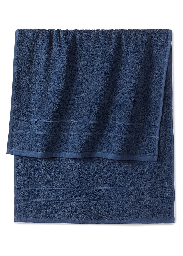 Serviette de toilette en éponge douce pur coton