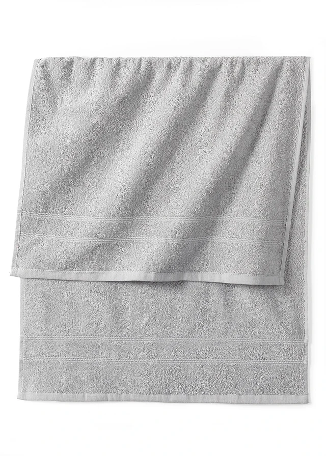 Serviette de toilette en éponge douce pur coton