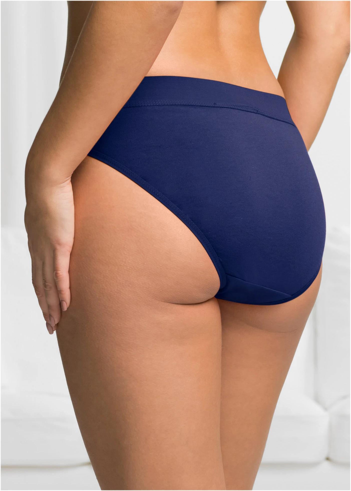 Slip met zacht katoen (set van 10) • multicolor+lichtgrijs gemêleerd • bonprix online shop