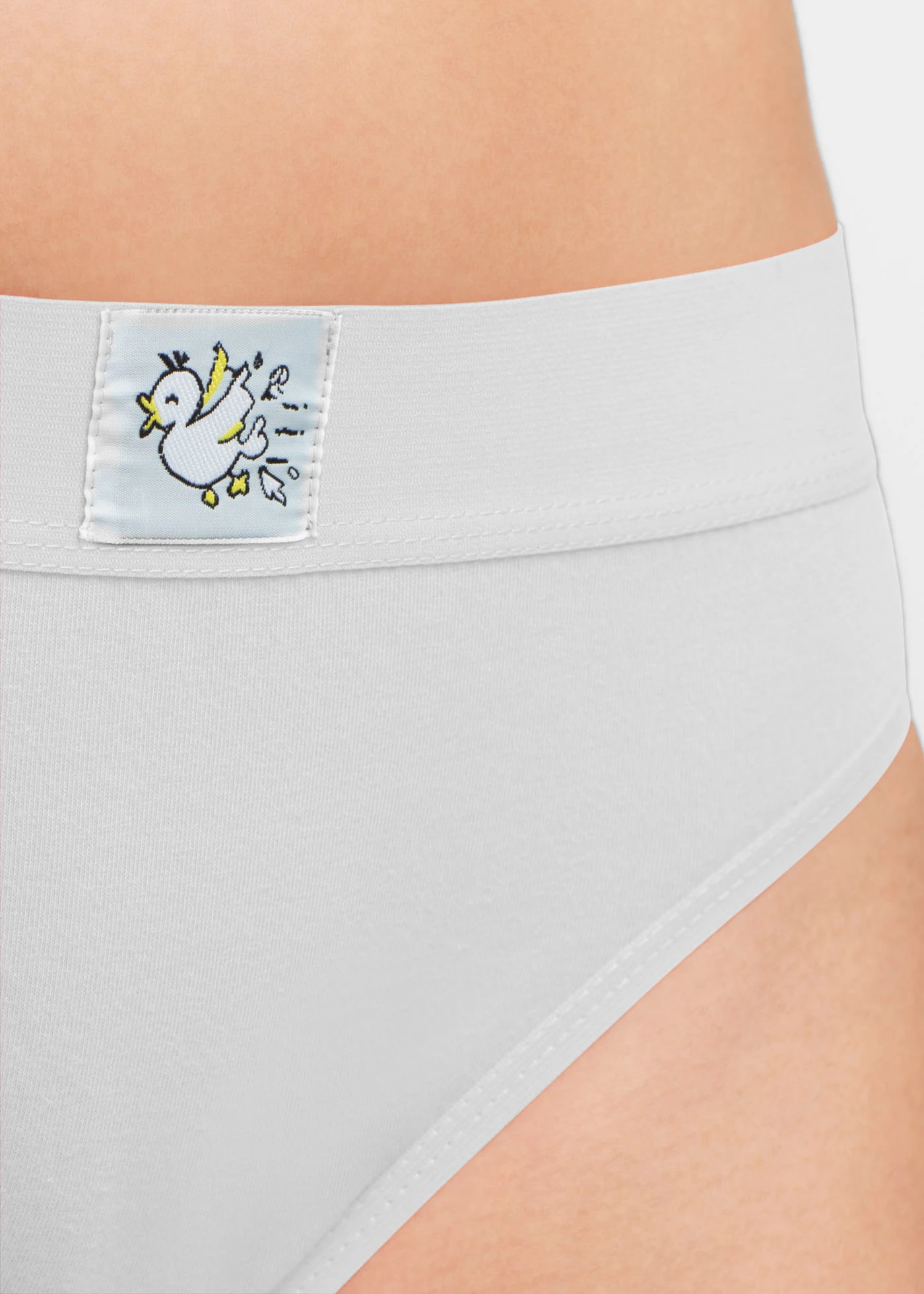 Slip met zacht katoen (set van 10) • wit • bonprix online shop