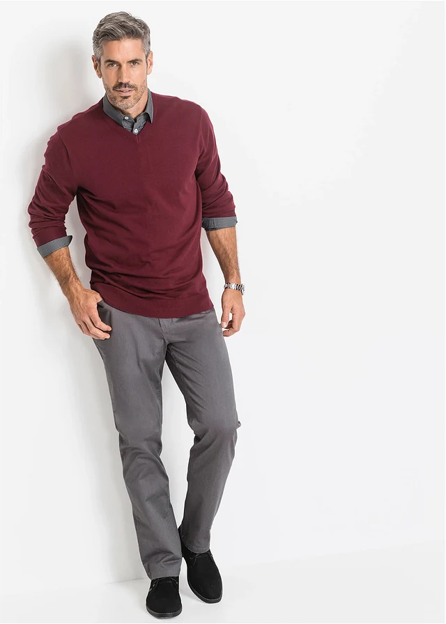 Pull doux en fine maille • rouge érable • product-page.page-title-suffix