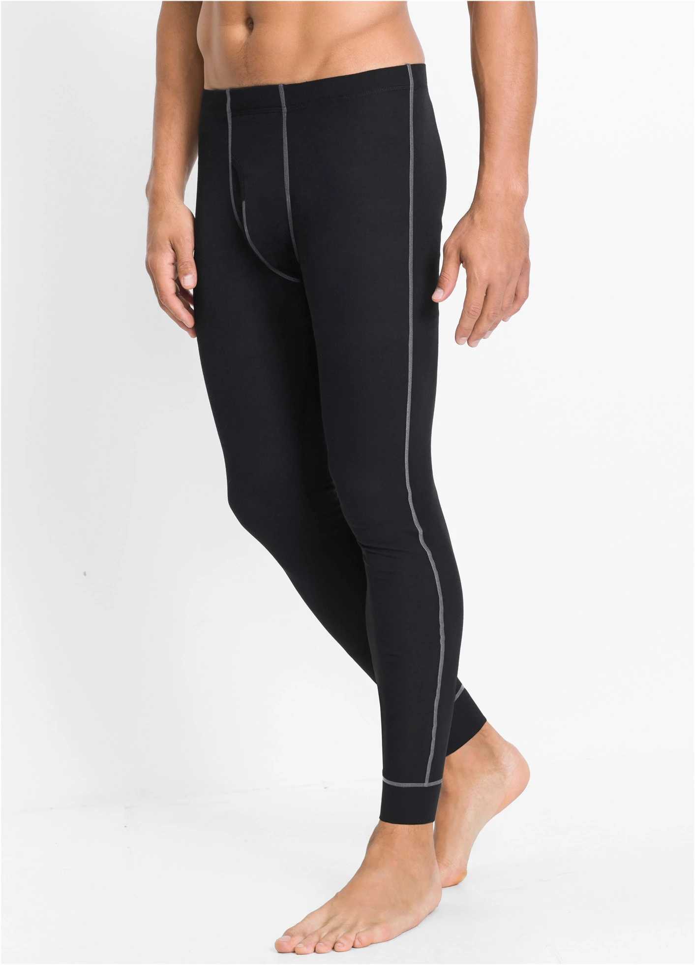 Termo spodní kalhoty s průhmatem • černá • bonprix obchod