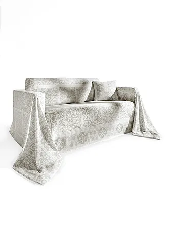 Couvre-lit Ornement • gris • Boutique bonprix