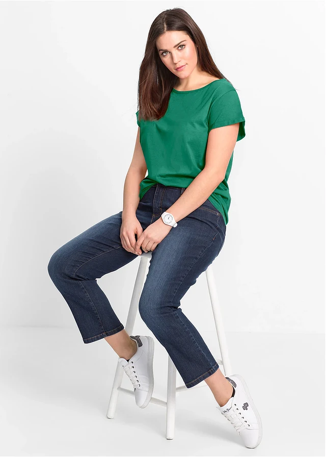 T-shirt 100% coton, Couleur: vert menthe