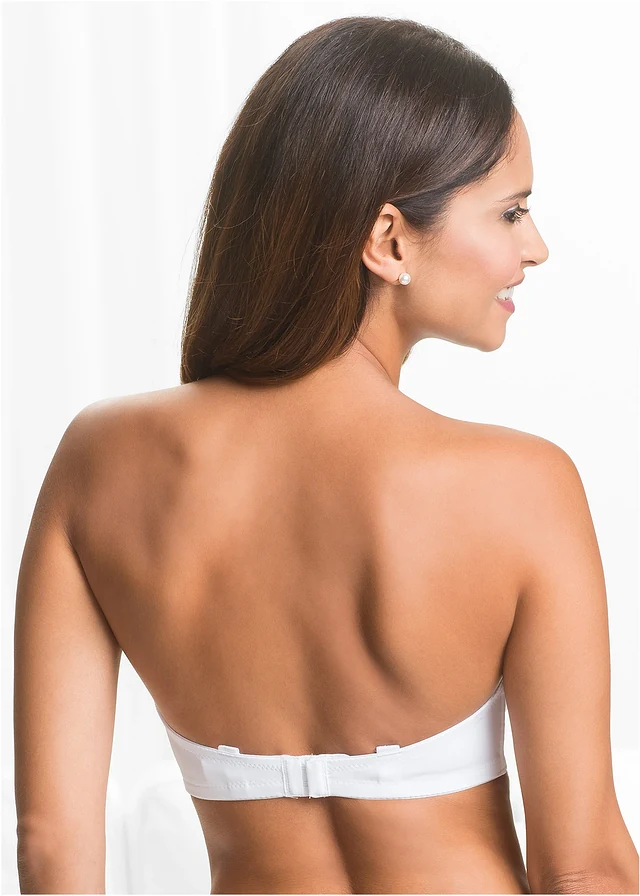 Soutien-gorge multi-positions à armatures, Couleur: blanc