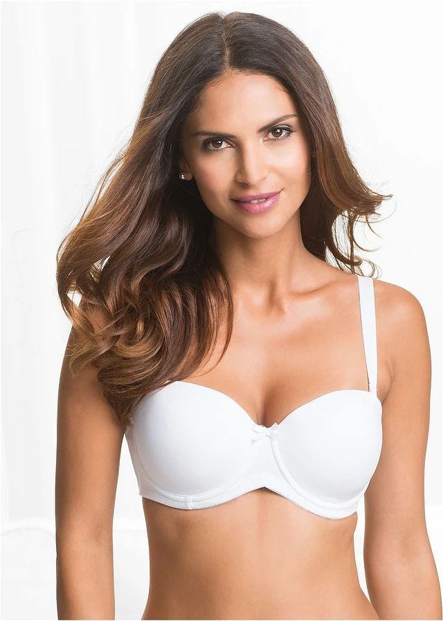 Soutien-gorge multi-positions à armatures, Couleur: blanc