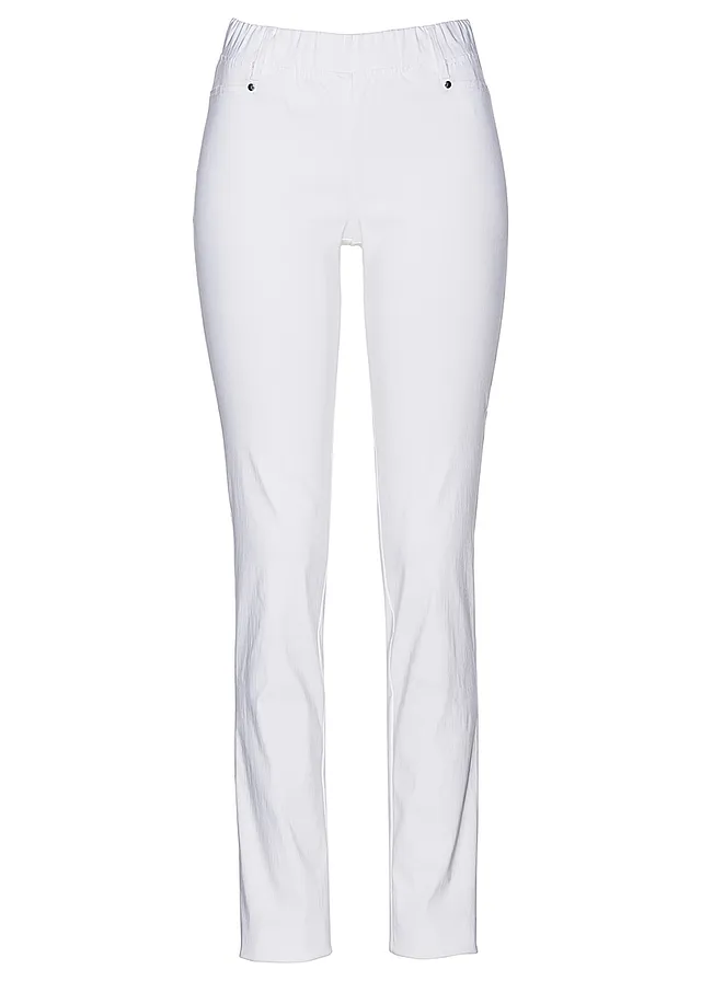 Pantaloni stretch, fără încheiere