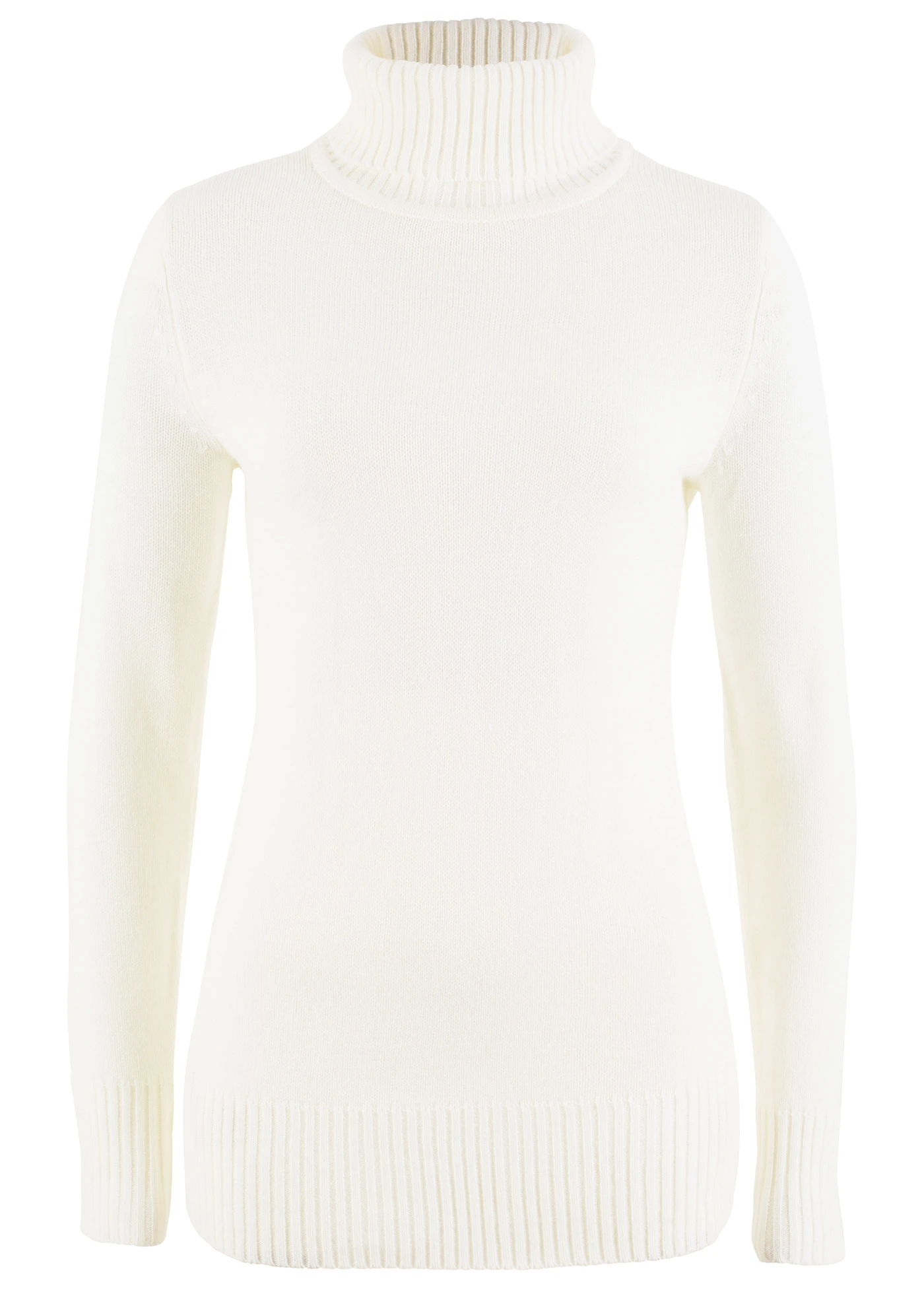 Základní rolák z jemné pleteniny • přírodní bílá • bonprix obchod