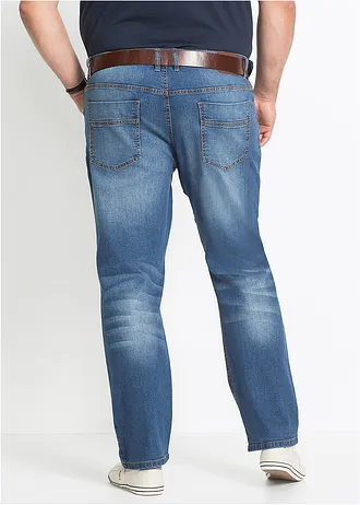 Džíny Classic Fit, Straight, barva: modrý denim