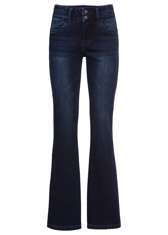 Blugi Bootcut cu efect shaping