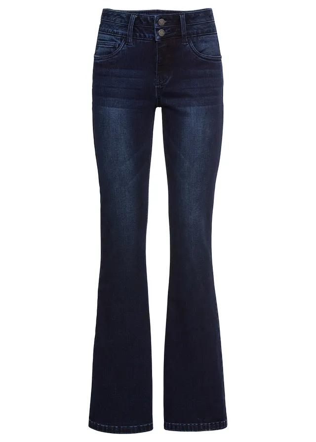 Džínsy High Waist, shaping efekt, ultra soft, Bootcut