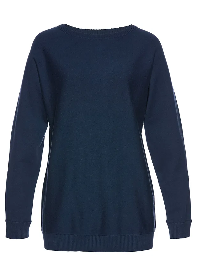 Vleermuistrui • donkerblauw • bonprix online shop