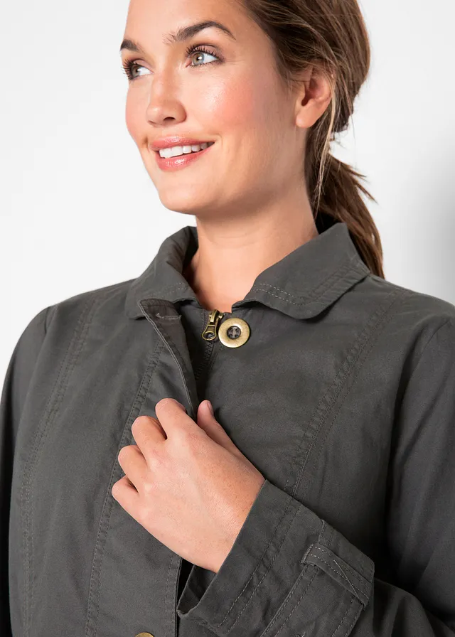 Trenchcoat • leisteengrijs • bonprix online shop