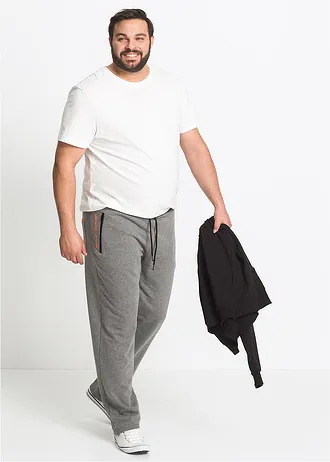 Joggingové kalhoty, barva: šedý melír